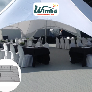 Commercial Grade Modular Hard PP Outdoor Event Flooring