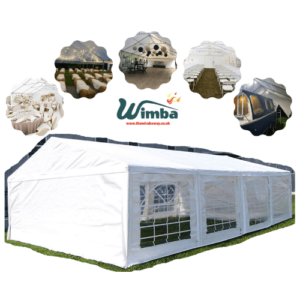 4x8m Commercial Grade 500gsm PVC Marquee