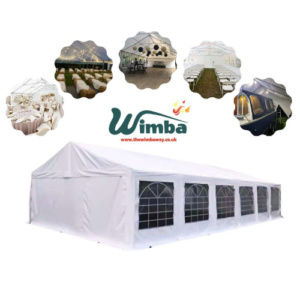6x12m Deluxe Heavy-Duty 220gsm PE Marquee