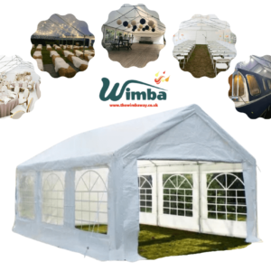 4x6m Deluxe Heavy-Duty 220gsm PE Marquee
