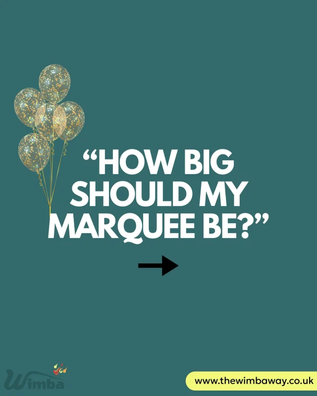It’s the question we get asked the most 👇
“How big should my marquee be?”

Well, it depends... and we’re here to help you figure it out.
➡️ Swipe to see what you need to consider.

#MarqueeTips #EventPlanning #WimbaMarquees #MarqueeHire #WeddingSetup #PartyPlanning #GraduationEvent