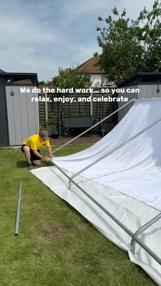 From setup to takedown, we handle every detail behind the scenes so your day goes off without a hitch (except the wedding kind 😉).

🎪 Stress-free events start with Wimba. 

#WimbaMarquees #EventPlanning #MarqueeSetup #CelebrateInStyle #StressFreeEvents #UKWeddings #PartyPlanning #BehindTheScenes #WeHandleIt